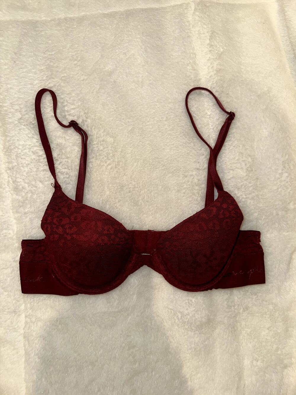 pink victoria secret bra